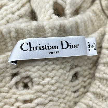 Dior Short Sleeve Sweater I 40 Light Beige with Inner — view 4