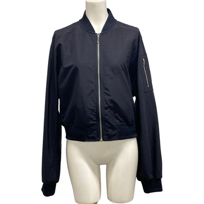 Hermes Coat 40 M Dark Navy Wool — view 4