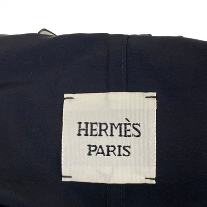 Hermes Coat 40 M Dark Navy Wool — view 5