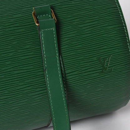 Louis Vuitton Epi Soufflot Shoulder Bag Borneo Green — view 7