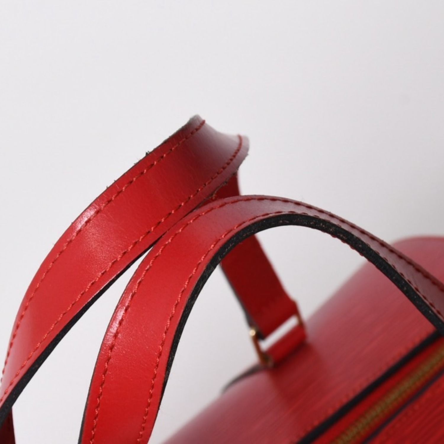 Louis Vuitton Tote Bag Epi Soufflot Red Gold — view 4