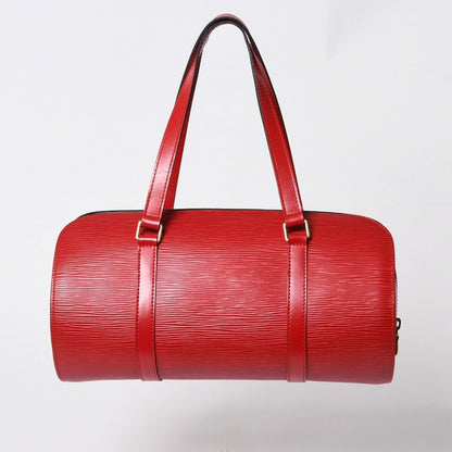 Louis Vuitton Tote Bag Epi Soufflot Red Gold — view 2