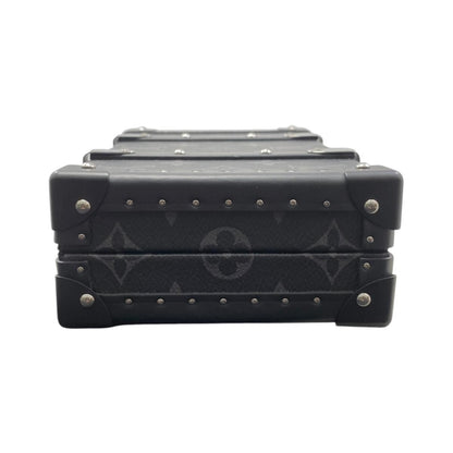 Louis Vuitton Clutch Wallet Trunk Monogram Eclipse Black Gray — view 6