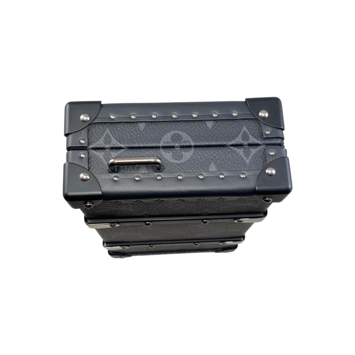 Louis Vuitton Clutch Wallet Trunk Monogram Eclipse Black Gray — view 5