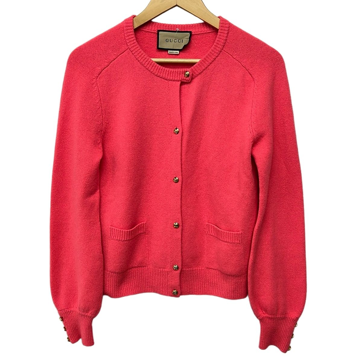 Gucci Cardigan S Pink Long Sleeve