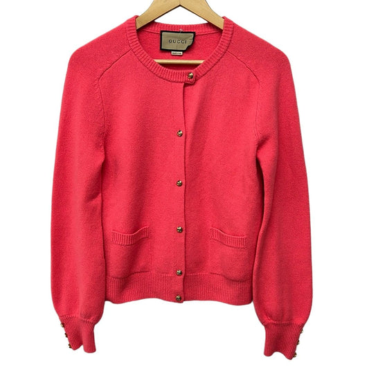 Gucci Cardigan S Pink Long Sleeve