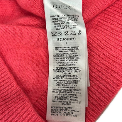 Gucci Cardigan S Pink Long Sleeve — view 4