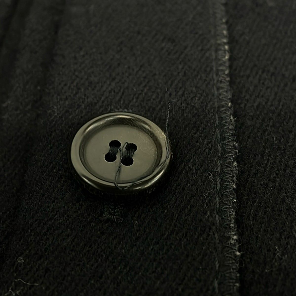 Prada Trench Coat 38 S Dark Navy Long Sleeve Winter — view 7