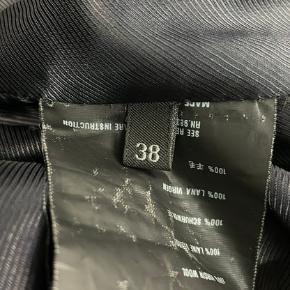 Prada Trench Coat 38 S Dark Navy Long Sleeve Winter — view 5