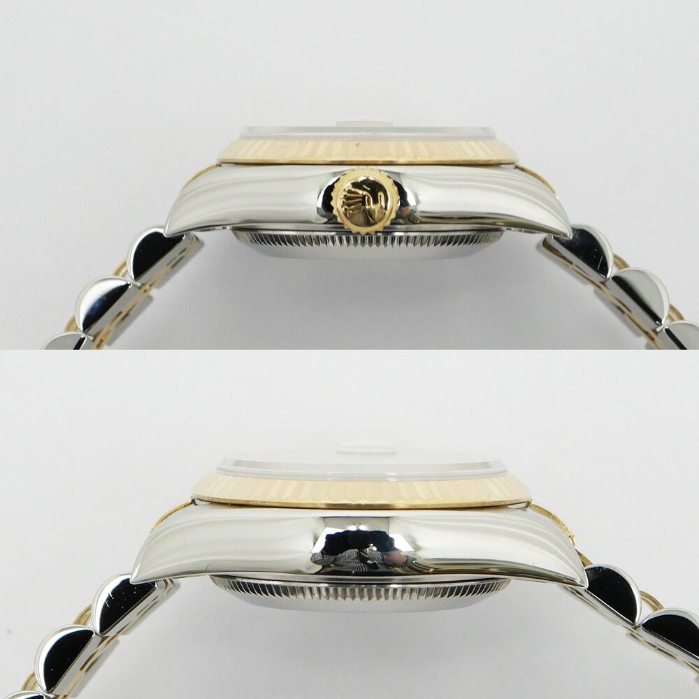 Rolex Datejust Champagne Dial No YG SS Watch Automatic OH — view 5