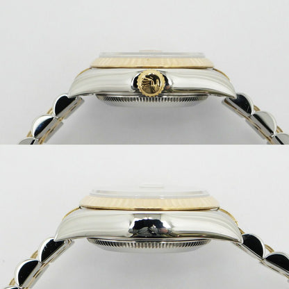 Rolex Datejust Champagne Dial No YG SS Watch Automatic OH — view 5