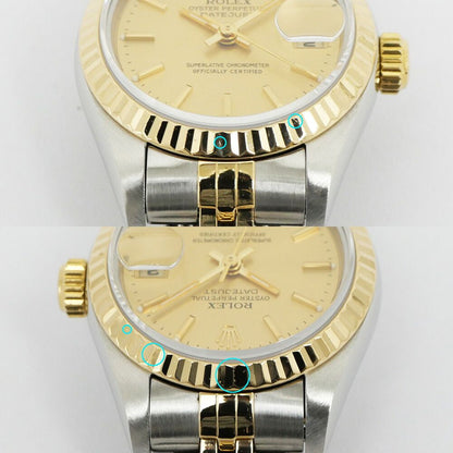 Rolex Datejust Champagne Dial No YG SS Watch Automatic OH — view 7