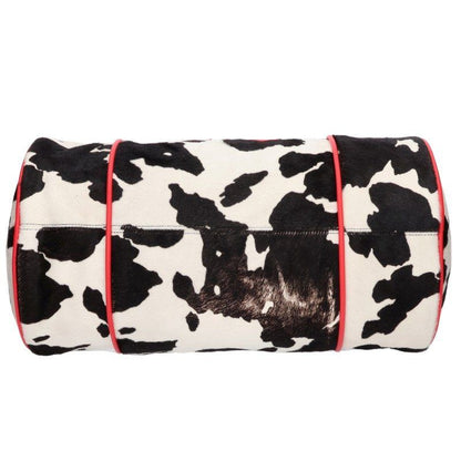 Chrome Hearts Duffle Mini Calf Hair Boston Bag with Cross Patch — view 3