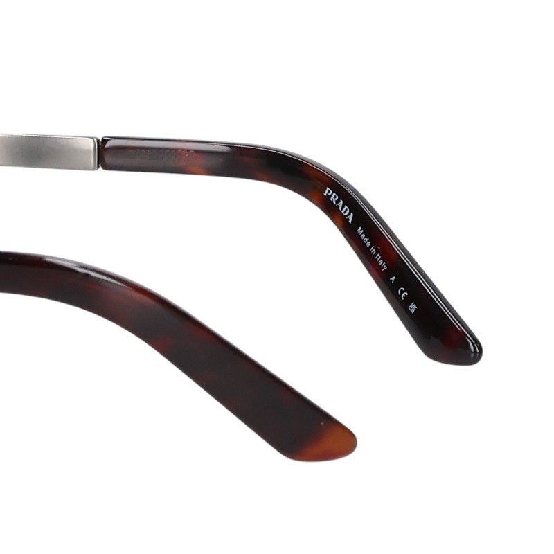 Prada Iconic Metal Plaque Sunglasses Eyewear — view 3