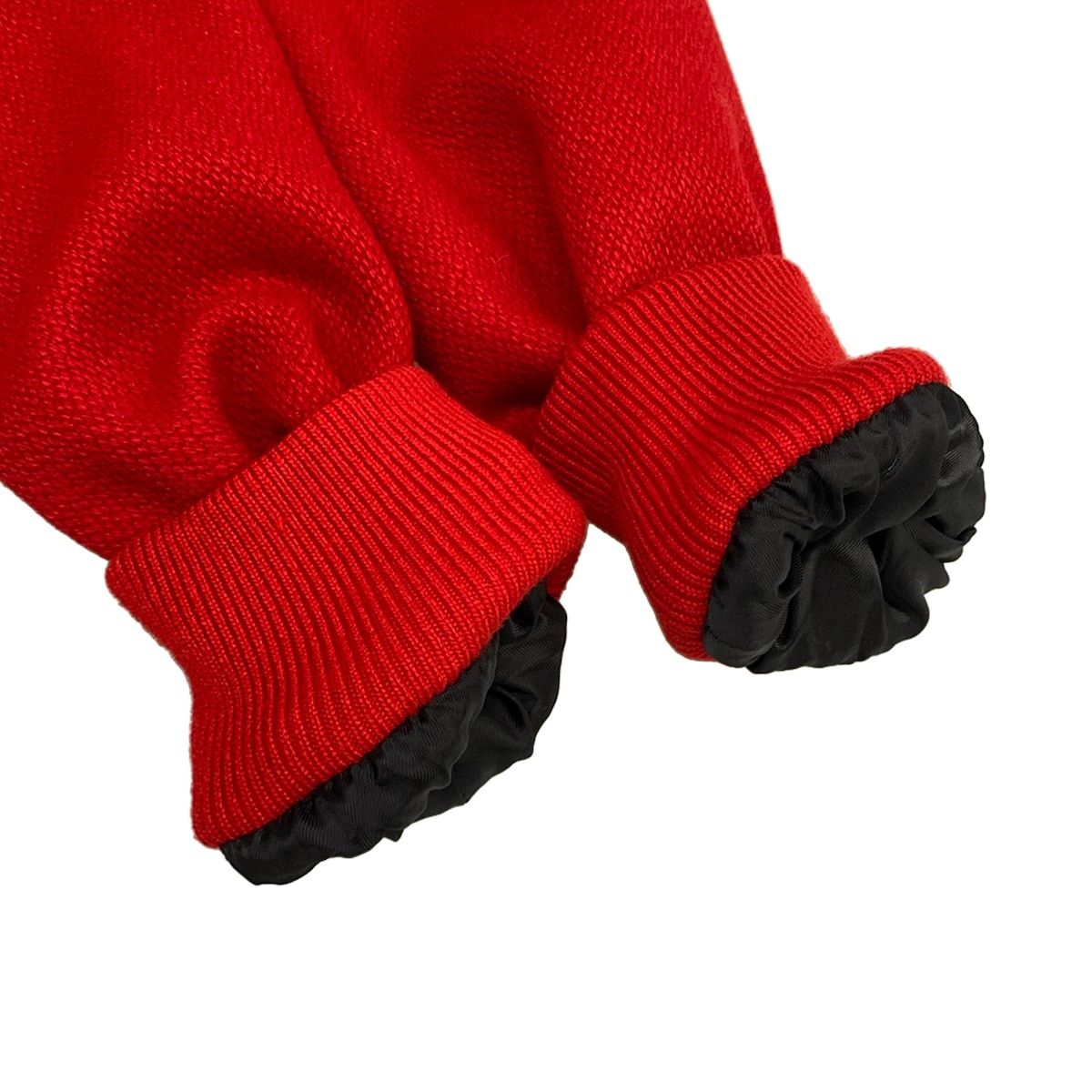 Celine Jacket 38 M Embroidery Teddy Red Long Sleeve Autumn Winter Logo Varsity — view 7