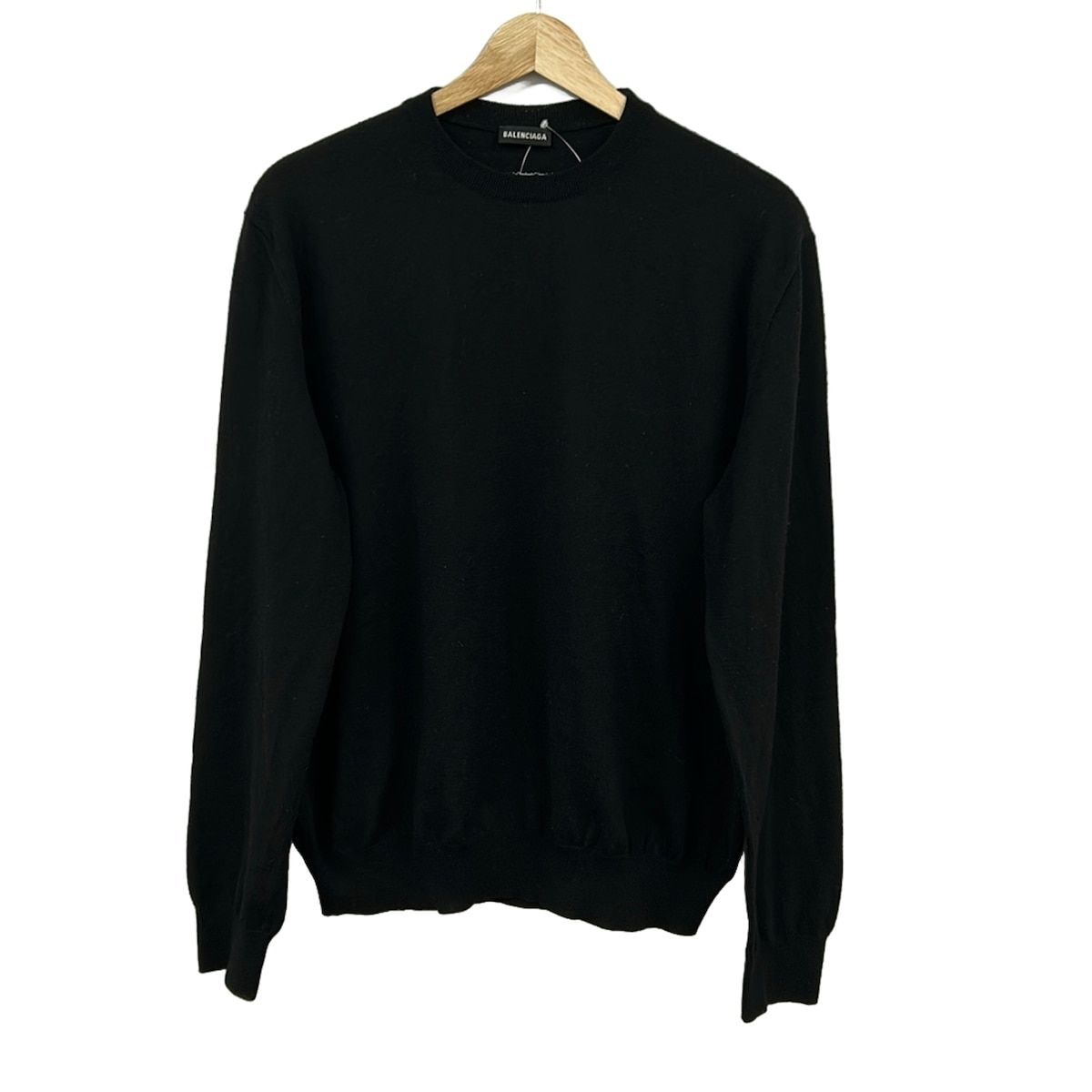 Balenciaga Long Sleeve Sweater M Black
