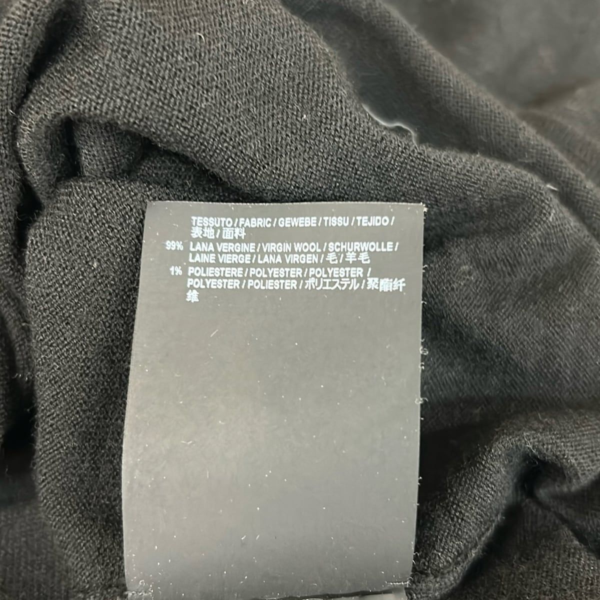 Balenciaga Long Sleeve Sweater M Black — view 4