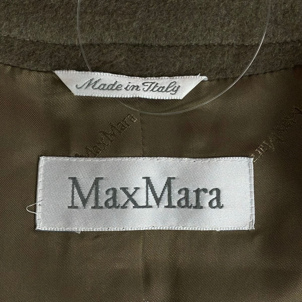 Max Mara Coat 40 M Dark Brown — view 3