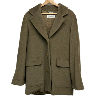Max Mara Coat 40 M Dark Brown