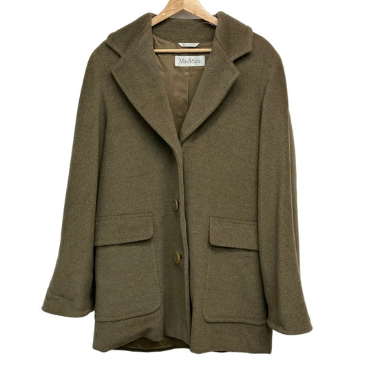 Max Mara Coat 40 M Dark Brown