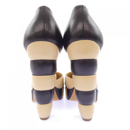 Chanel Pumps Heel Beige — view 5