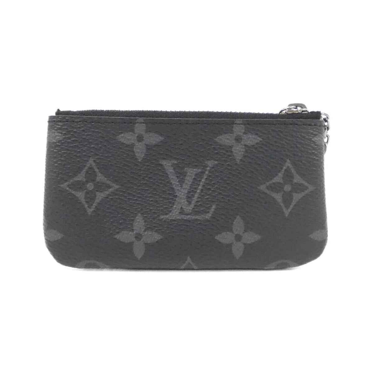 Louis Vuitton Monogram Eclipse Reverse Card Key Case Pochette Cles Coin & — view 2