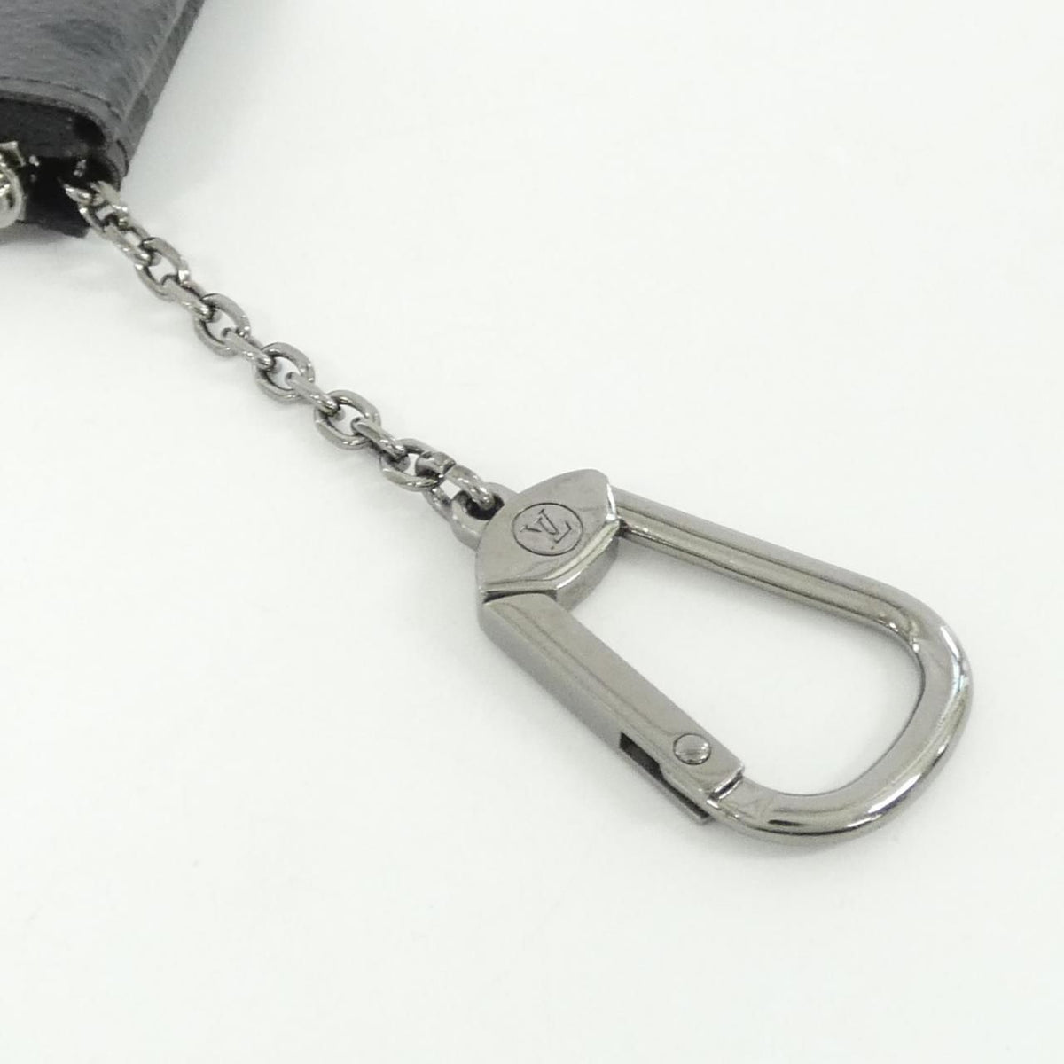 Louis Vuitton Monogram Eclipse Reverse Card Key Case Pochette Cles Coin & — view 4