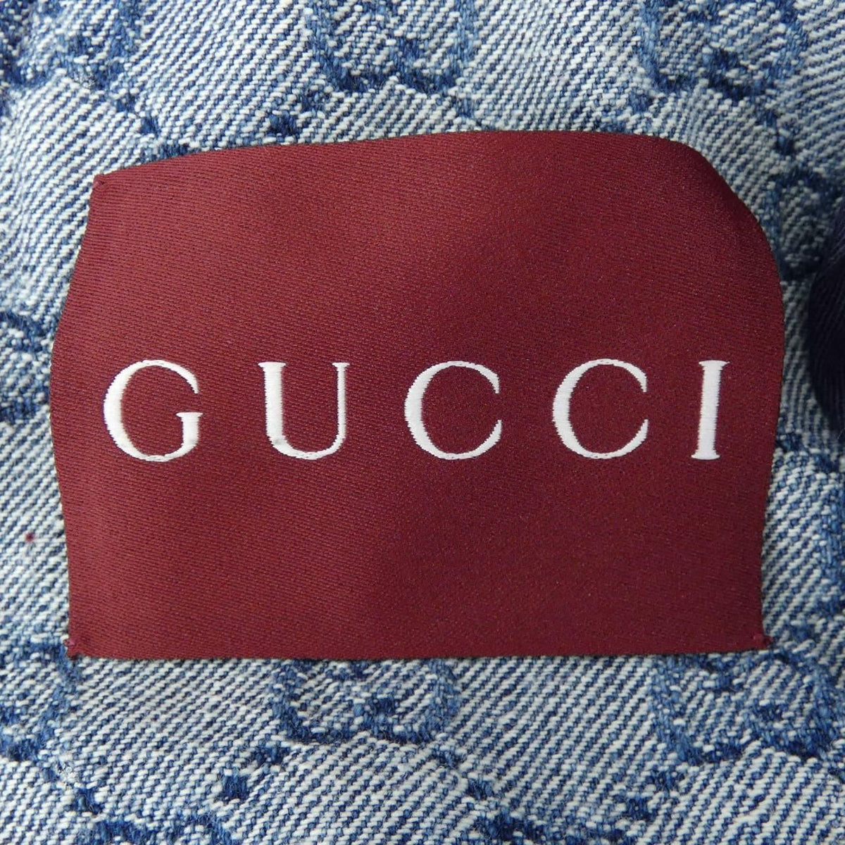 Gucci GG Denim Jacquard Top Jacket — view 4