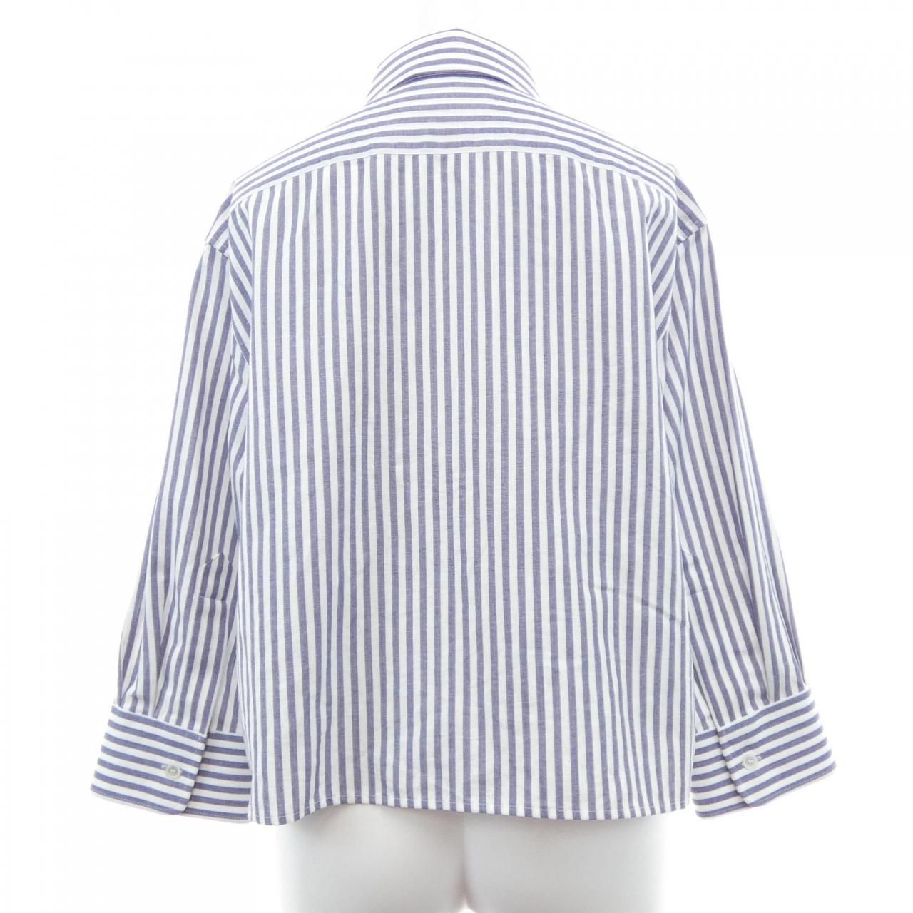 Celine Cropped Reporter Shirt — view 2