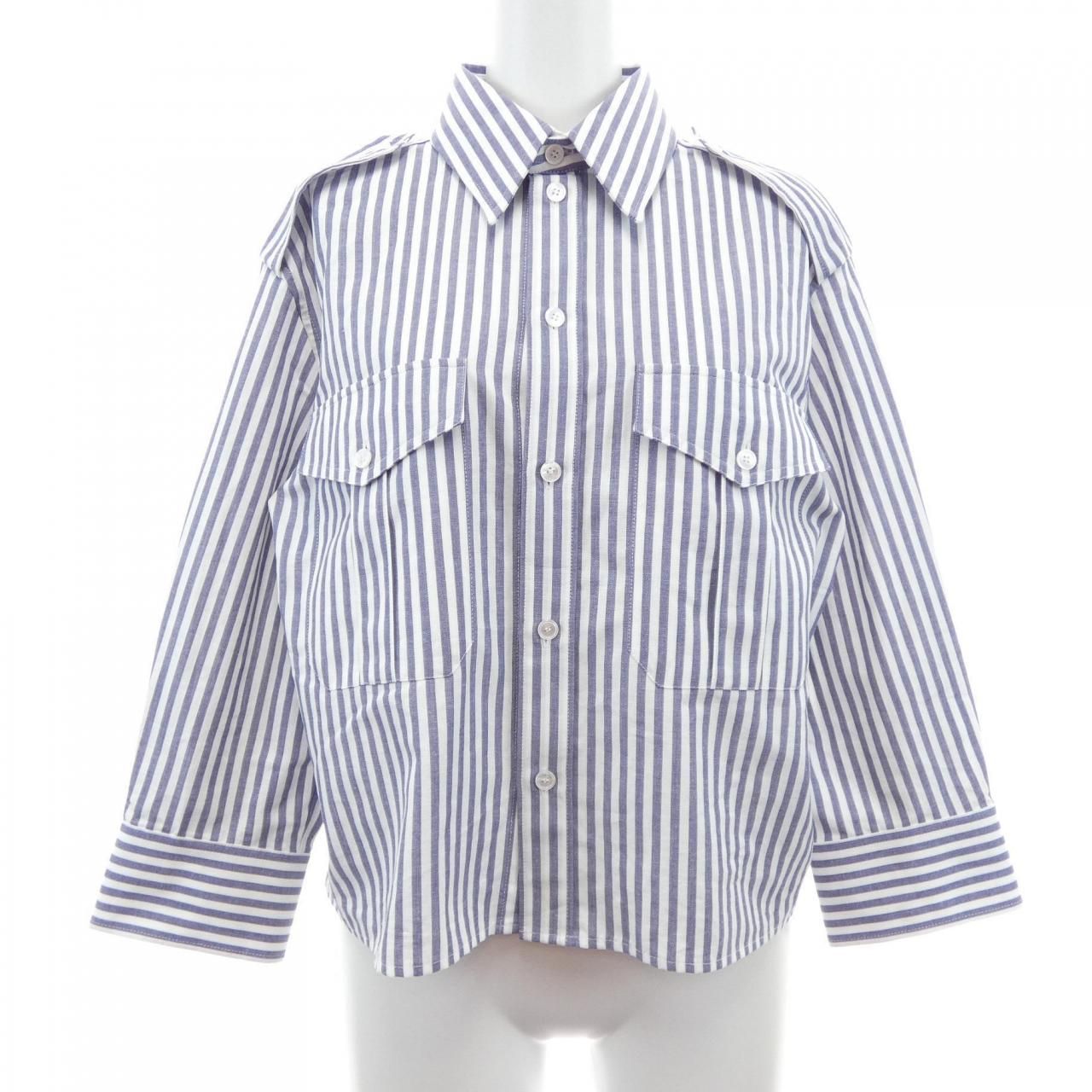Celine Cropped Reporter Shirt