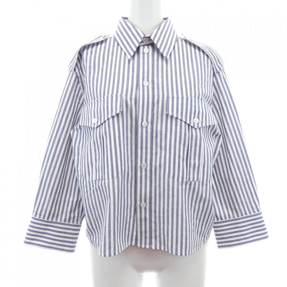 Celine Cropped Reporter Shirt