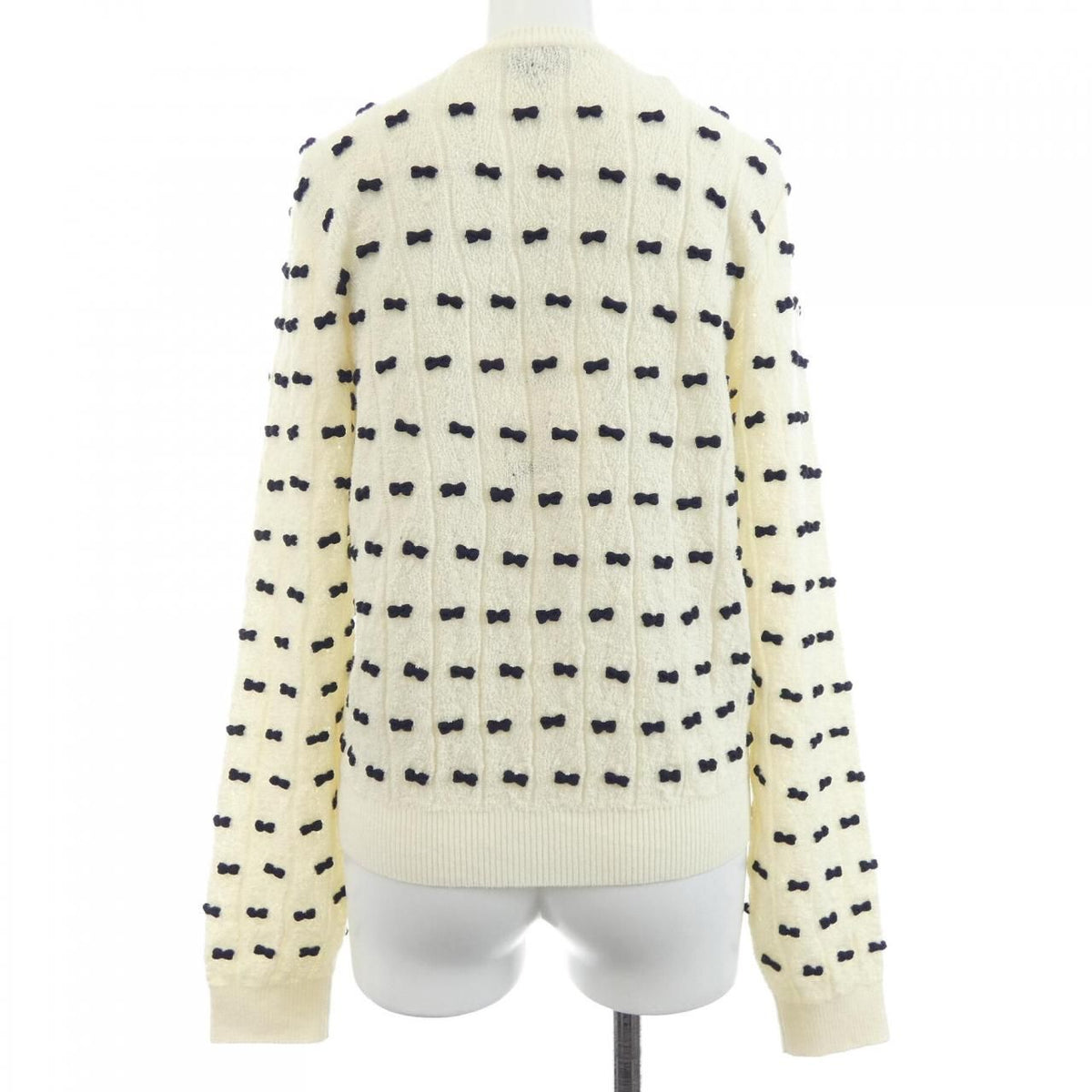 Chanel Knit Sweater White — view 2