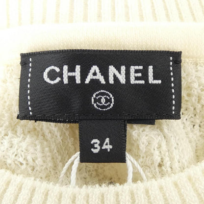 Chanel Knit Sweater White — view 5
