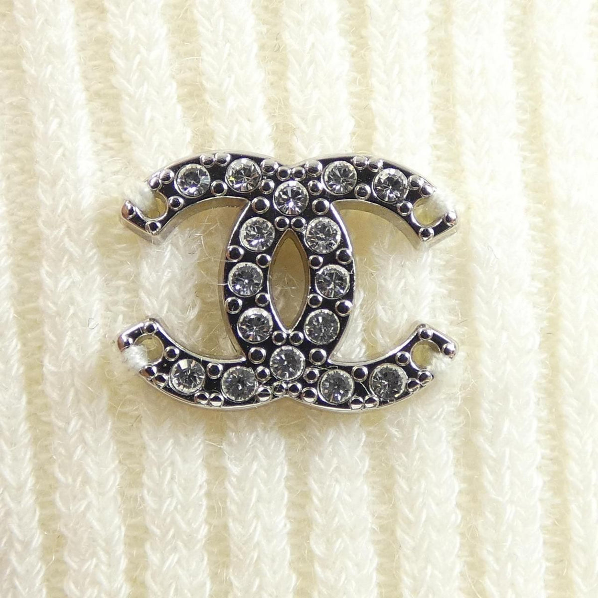 Chanel Knit Sweater White — view 8