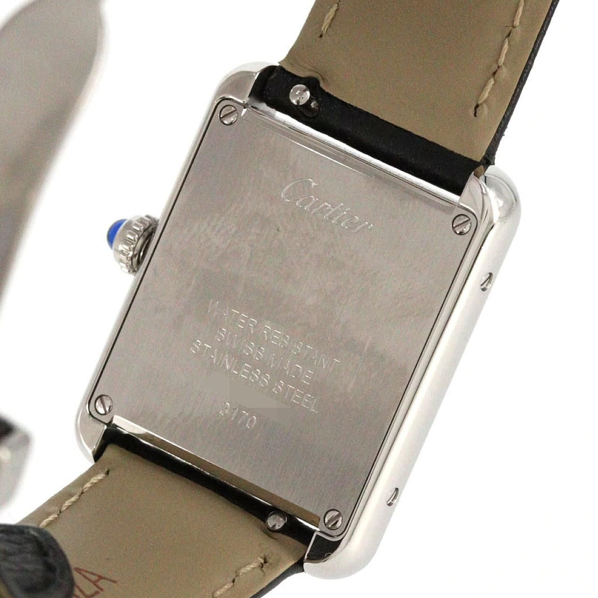 Cartier Tank Solo SM SS Quartz Watch — view 6