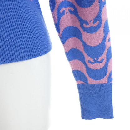 Chanel 21P Knit Sweater Blue — view 7