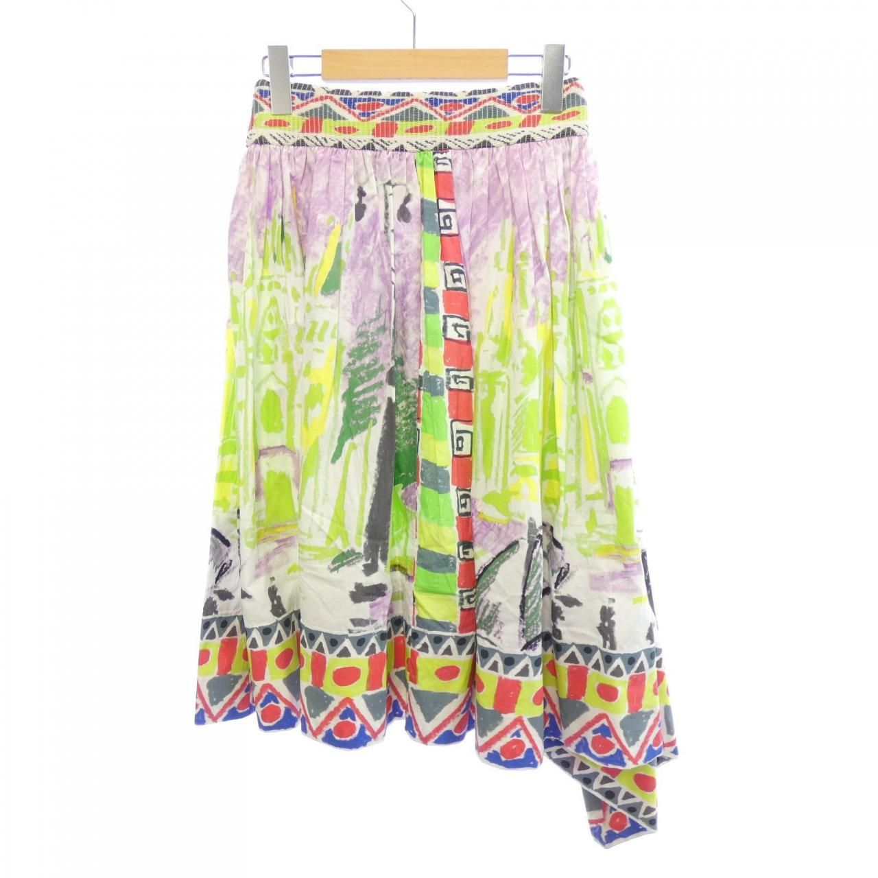 Prada Skirt Green — view 2