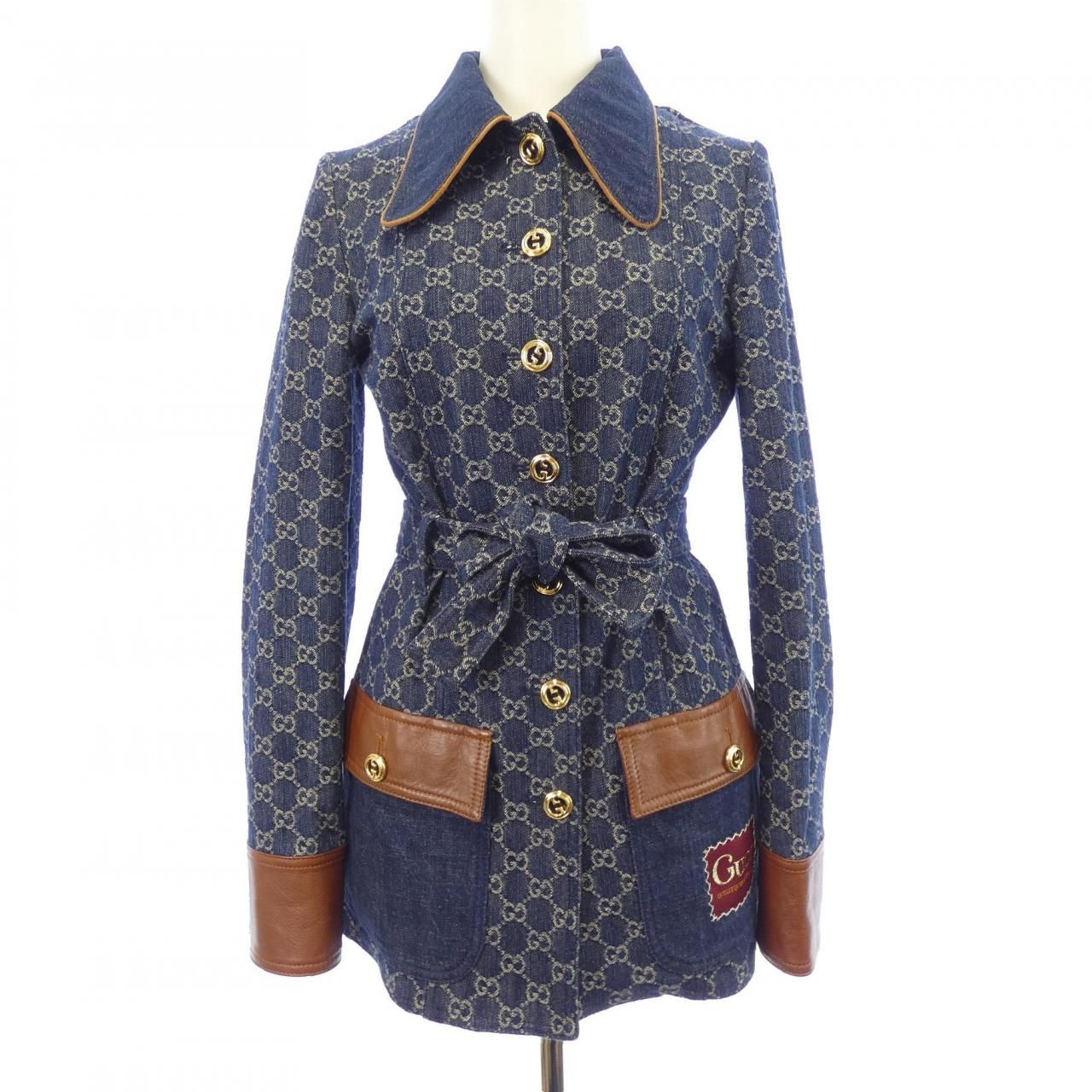 Gucci Washed Organic Denim Jacket