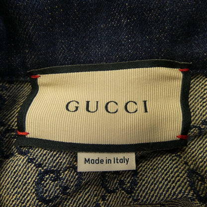 Gucci Washed Organic Denim Jacket — view 4