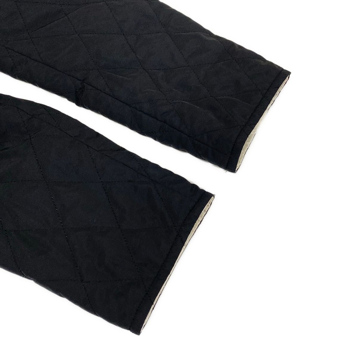 Hermes Jacket L Black Long Sleeve Reversible Winter — view 7