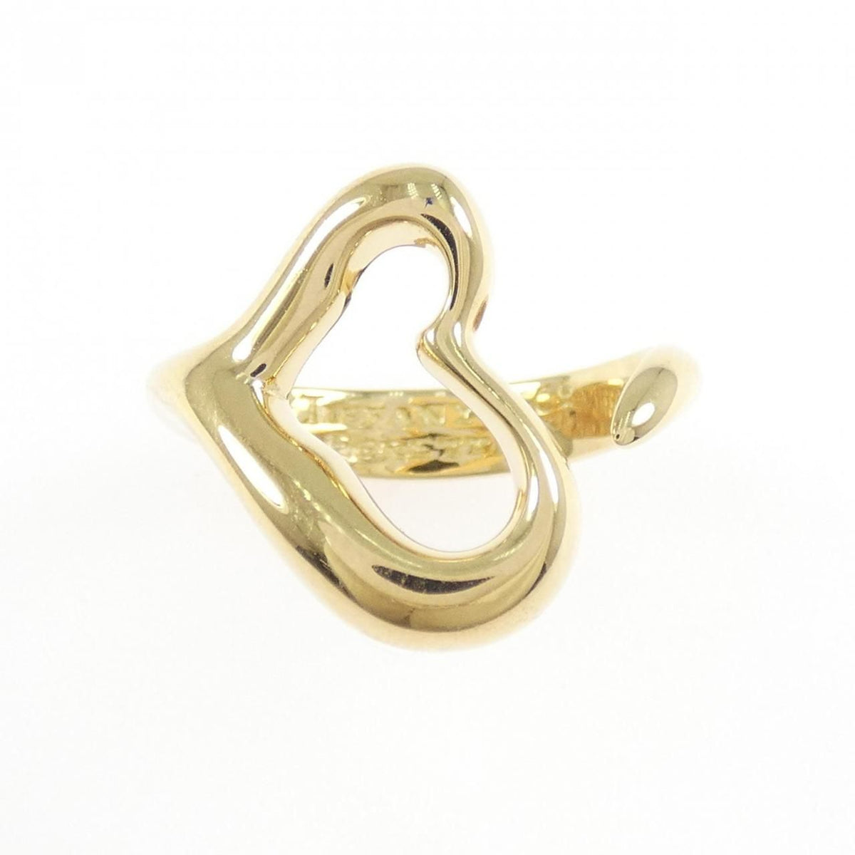 Tiffany & Co Open Heart Ring — view 2