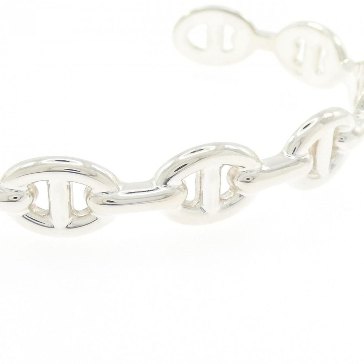 Hermes Chaine D'Ancre Enchainee Bangle Bracelet — view 2