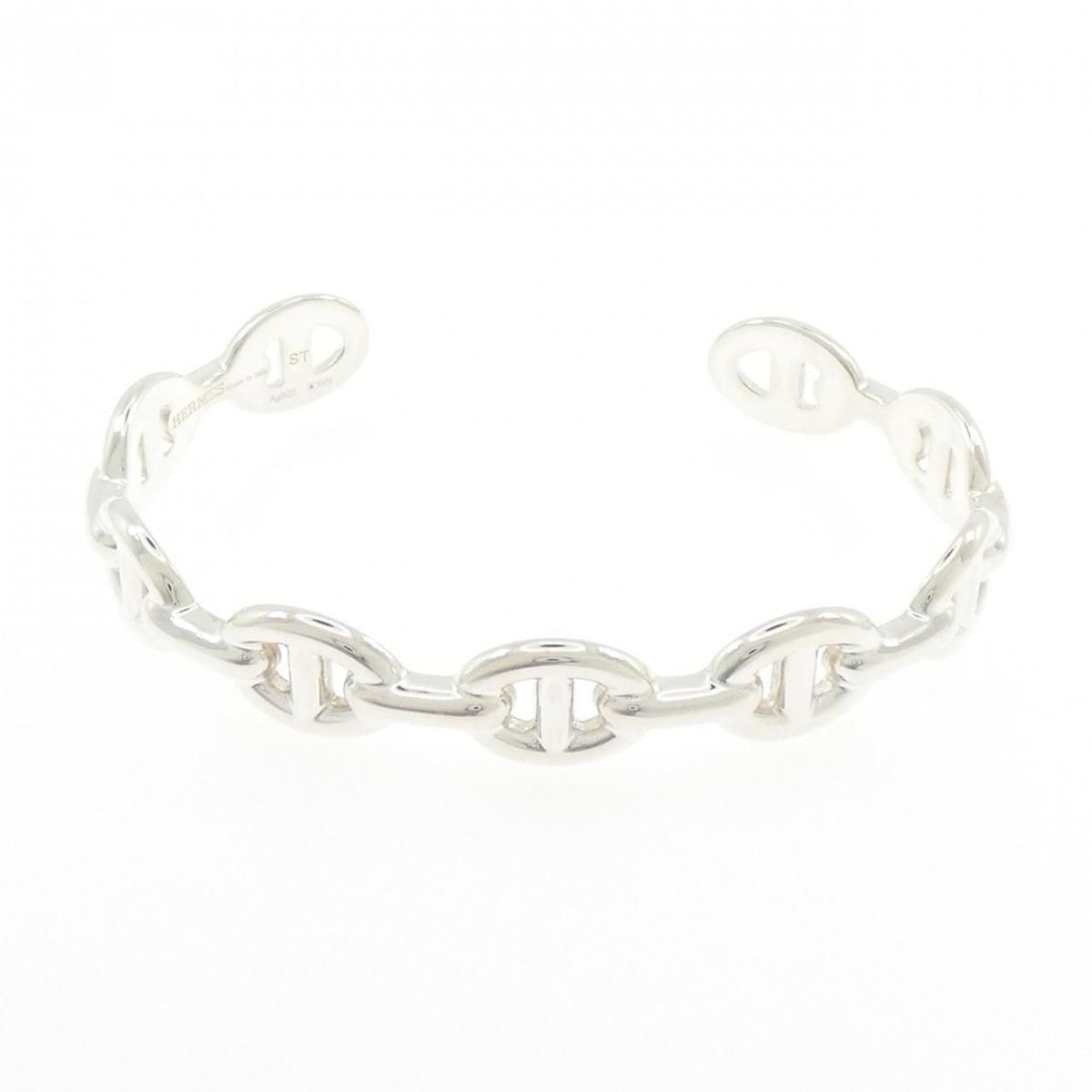 Hermes Chaine D'Ancre Enchainee Bangle Bracelet
