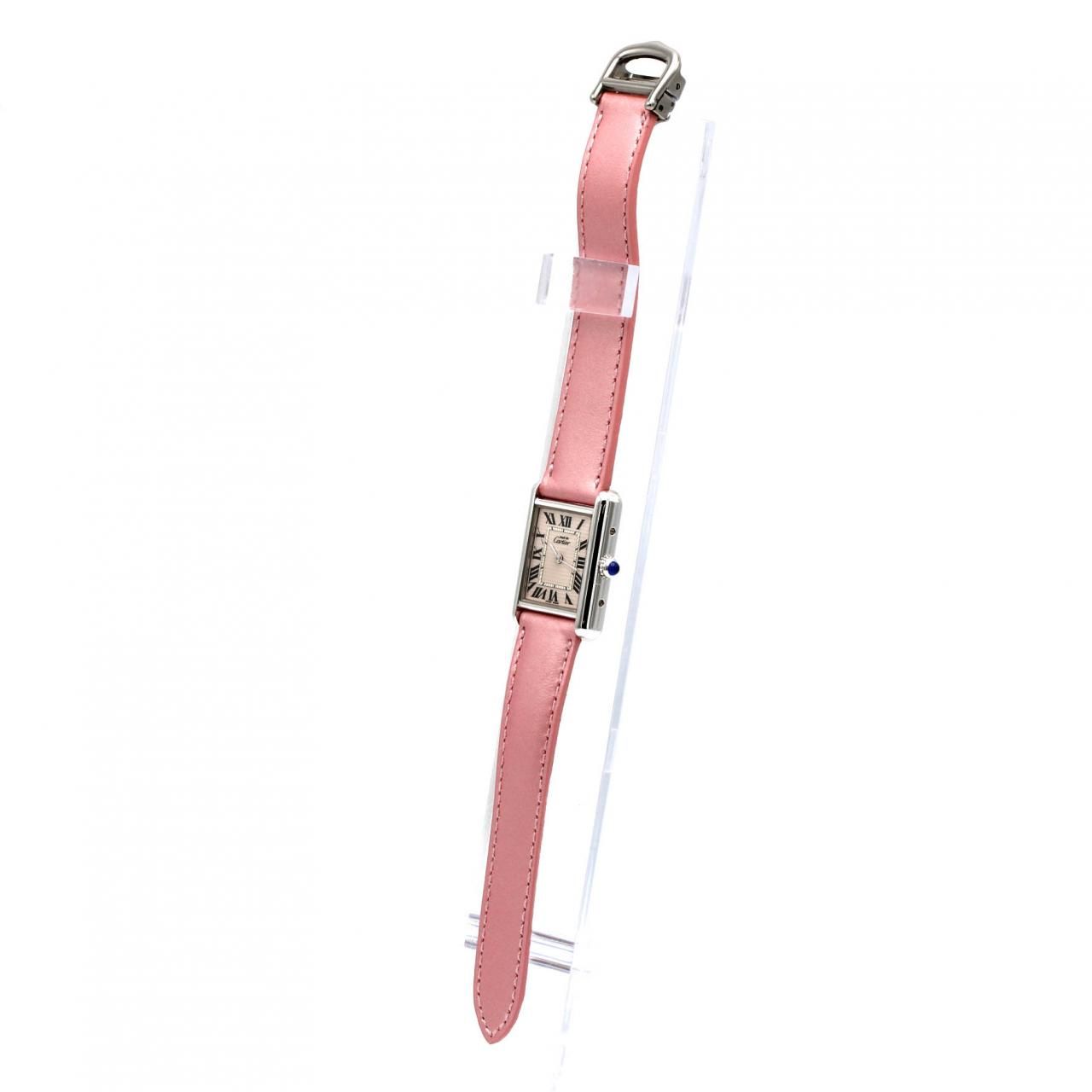 Cartier Must Tank SM Limited Silver Quartz Watch — view 2
