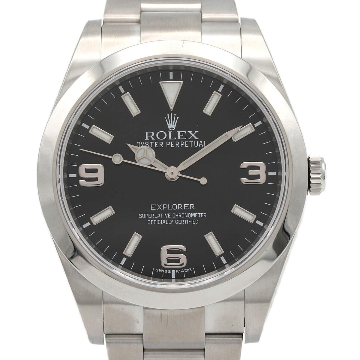 Rolex Explorer I SS Automatic Watch
