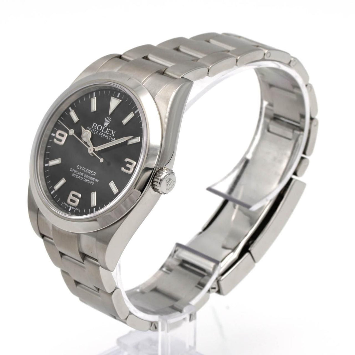 Rolex Explorer I SS Automatic Watch — view 2