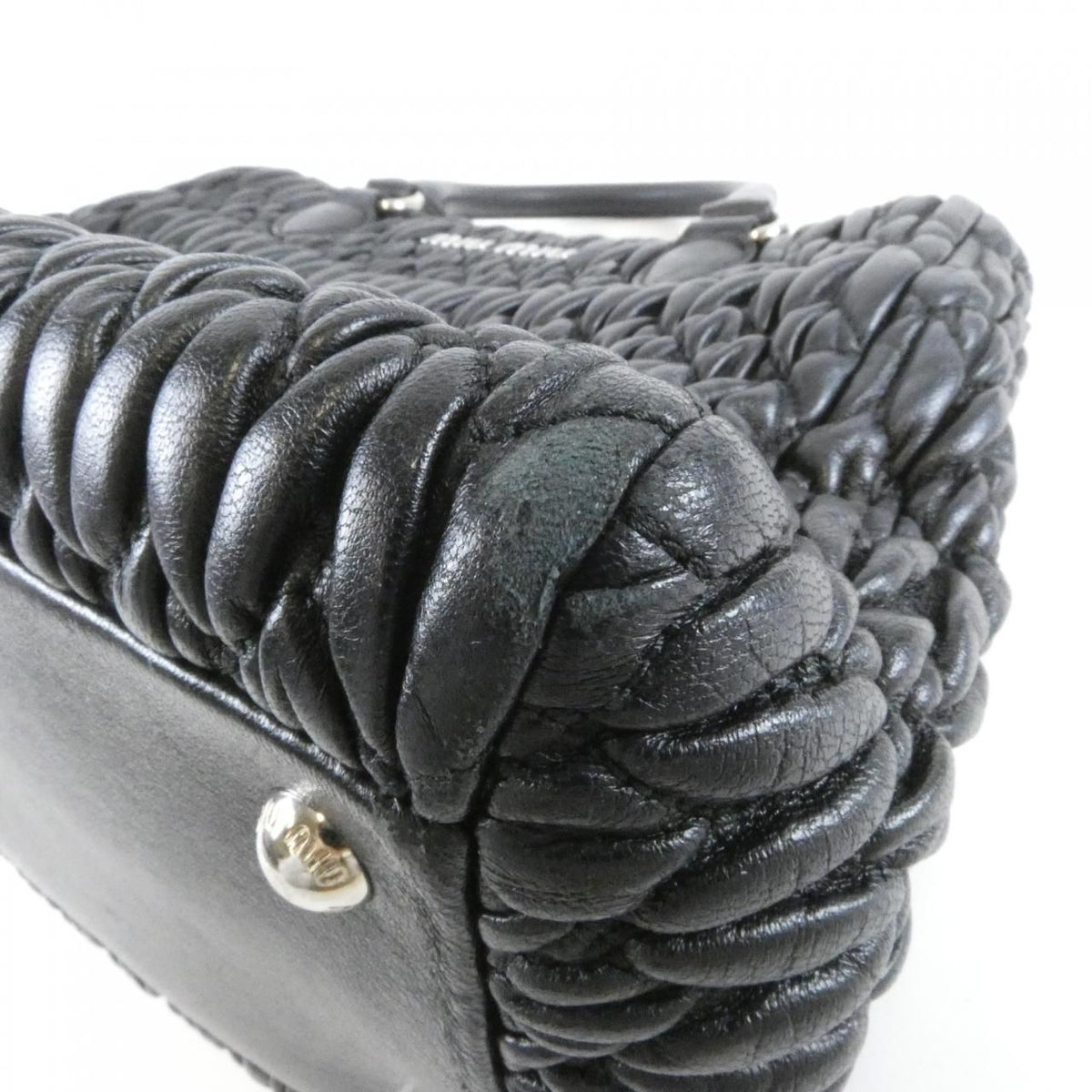 Miu Miu Bag Handbag Silver — view 3