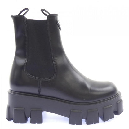 Prada Monolith Chelsea Triangle Logo Boots