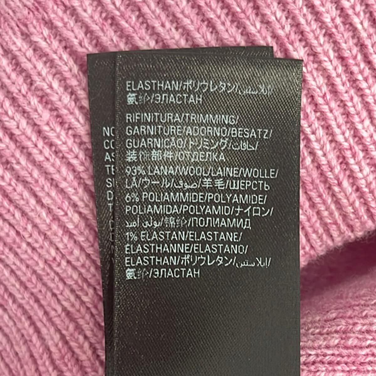 Balenciaga Long Sleeve Sweater L Pink — view 4