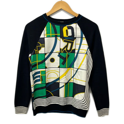 Hermes Long Sleeve Sweater 36 S White